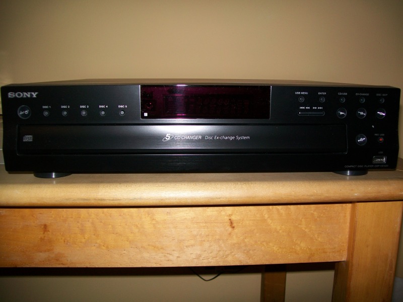 Sony CDP-CE500 5 CD changer - Audio Asylum Trader