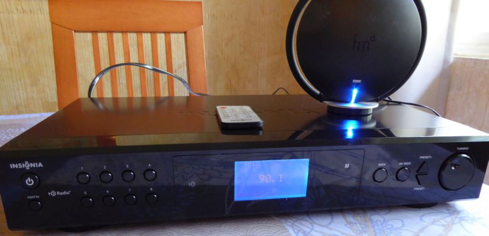 Insignia NS-HD Tune AM/FM HD radio++analog and digital outs+remote- free  shipping - Audio Asylum Trader