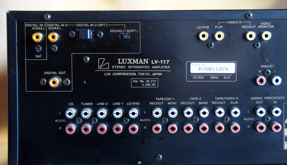 Luxman LV-117  Hifisentralen
