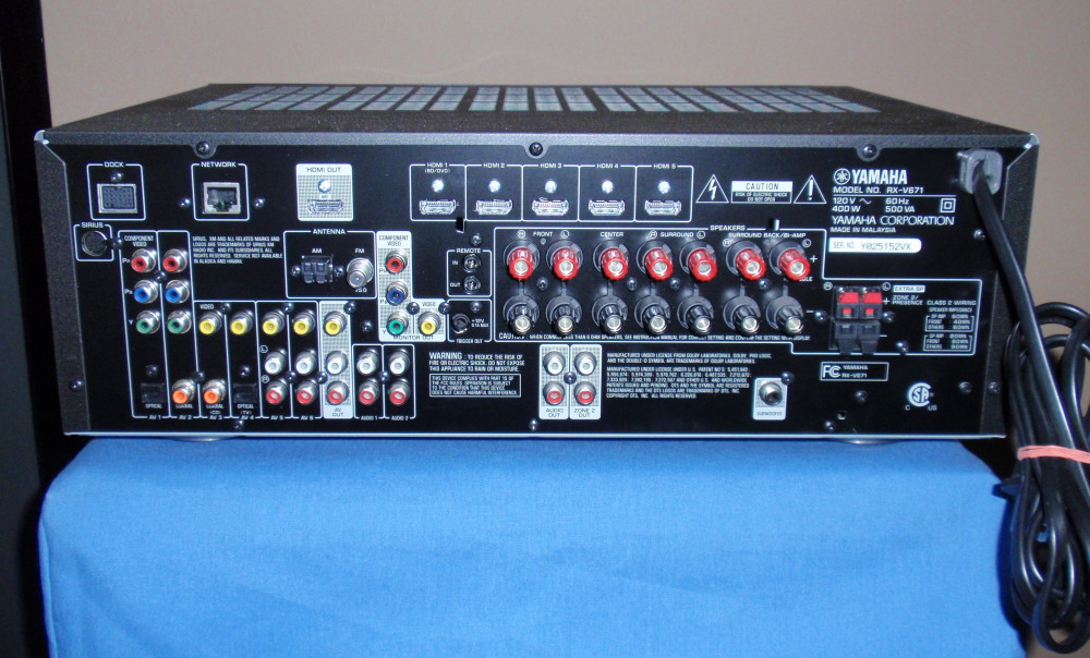 Yamaha RX-V671 Excellent Condition - Audio Asylum Trader